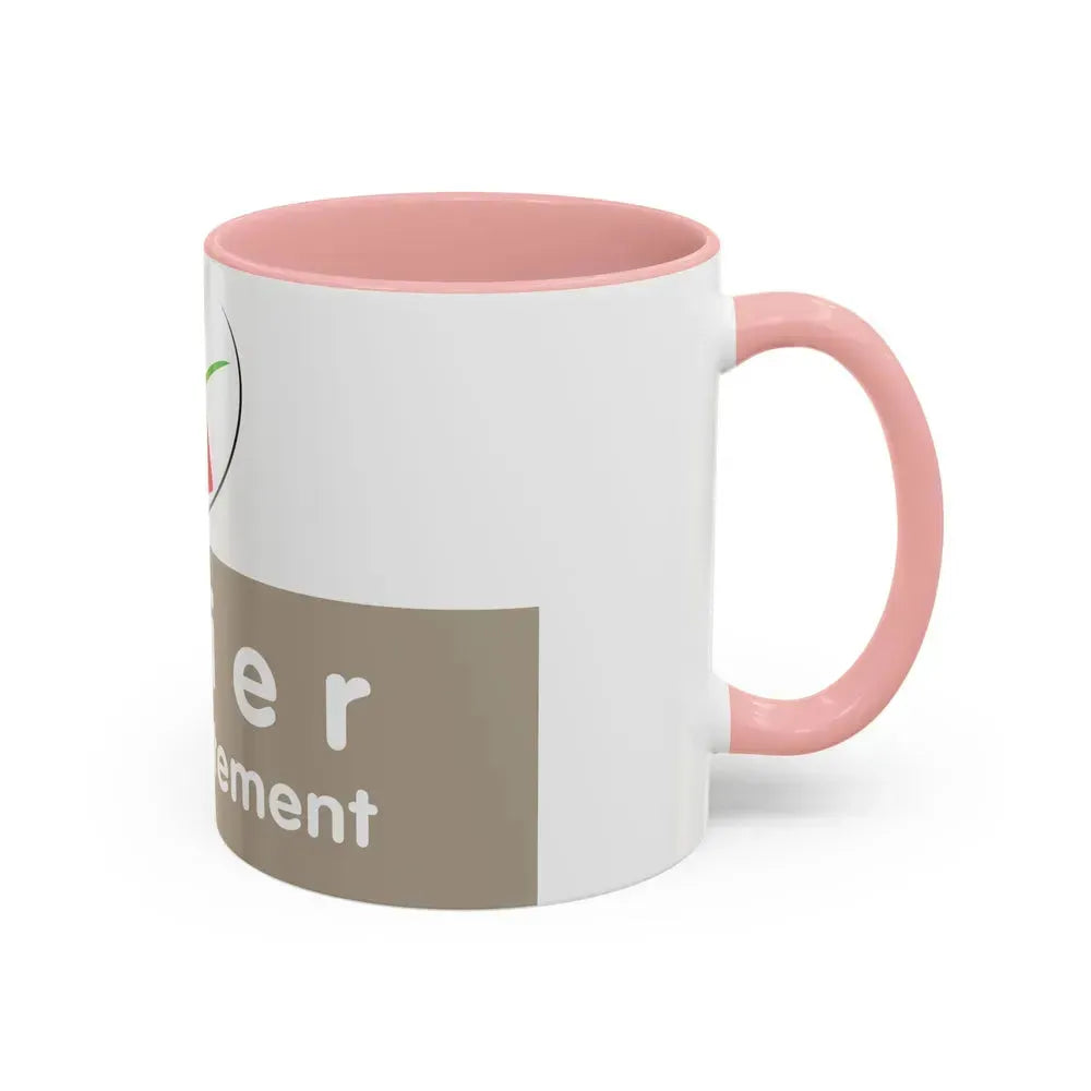 Flag of Allier France - Accent Coffee Mug - Go Mug Yourself
