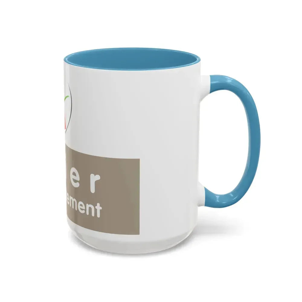 Flag of Allier France - Accent Coffee Mug - Go Mug Yourself