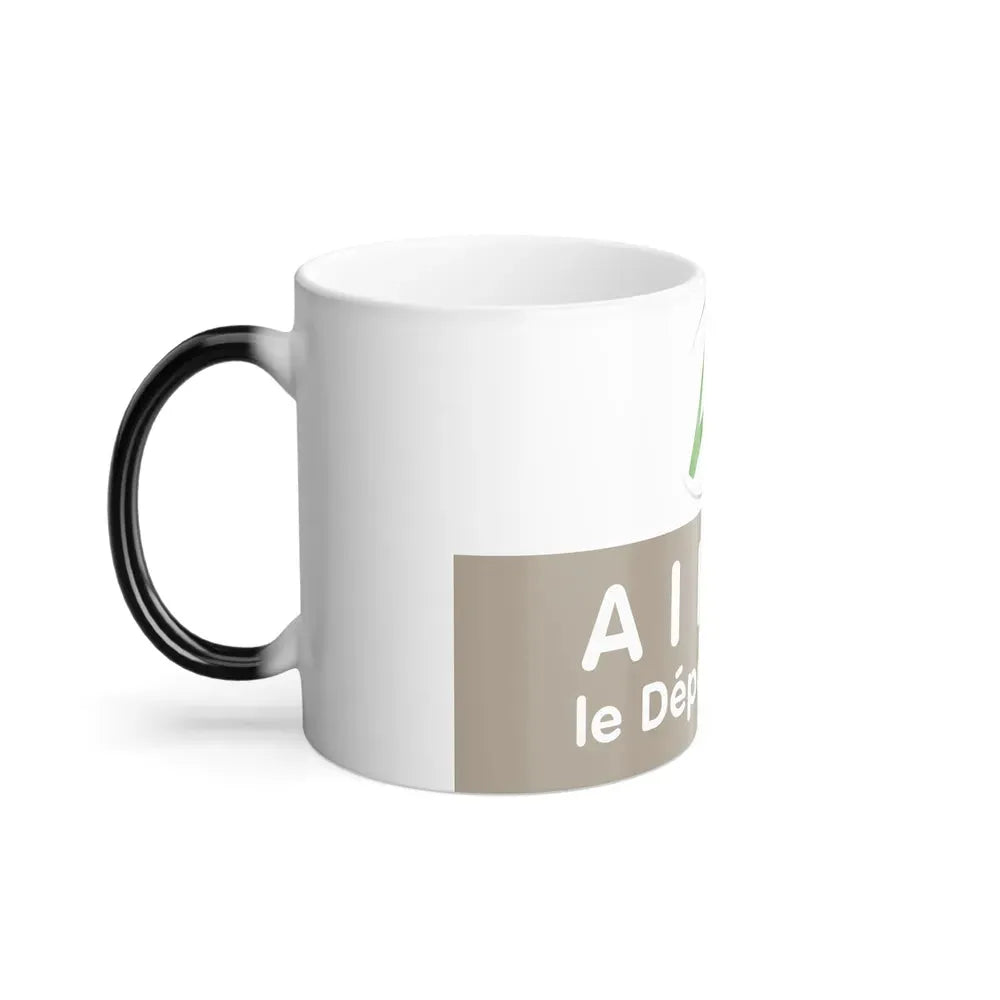 Flag of Allier France - Color Changing Coffee Mug - Go Mug Yourself