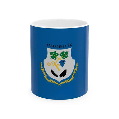 Flag of Almamellek (Hungary) White Coffee Mug 11oz - Go Mug Yourself