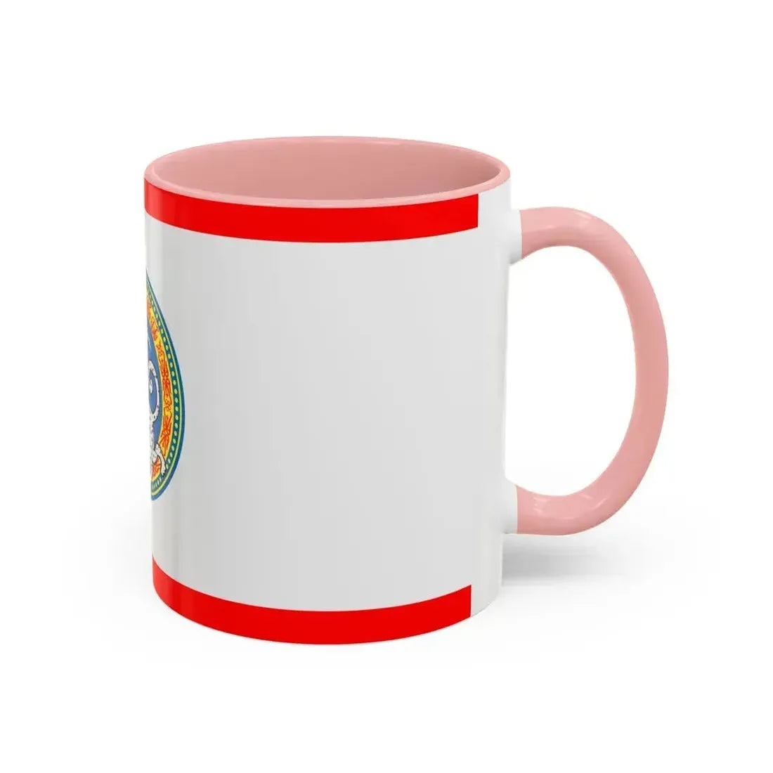 Flag of Almaty Kazakhstan - Accent Coffee Mug - Go Mug Yourself