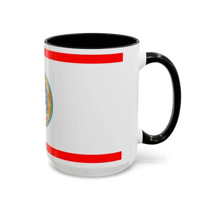 Flag of Almaty Kazakhstan - Accent Coffee Mug - Go Mug Yourself