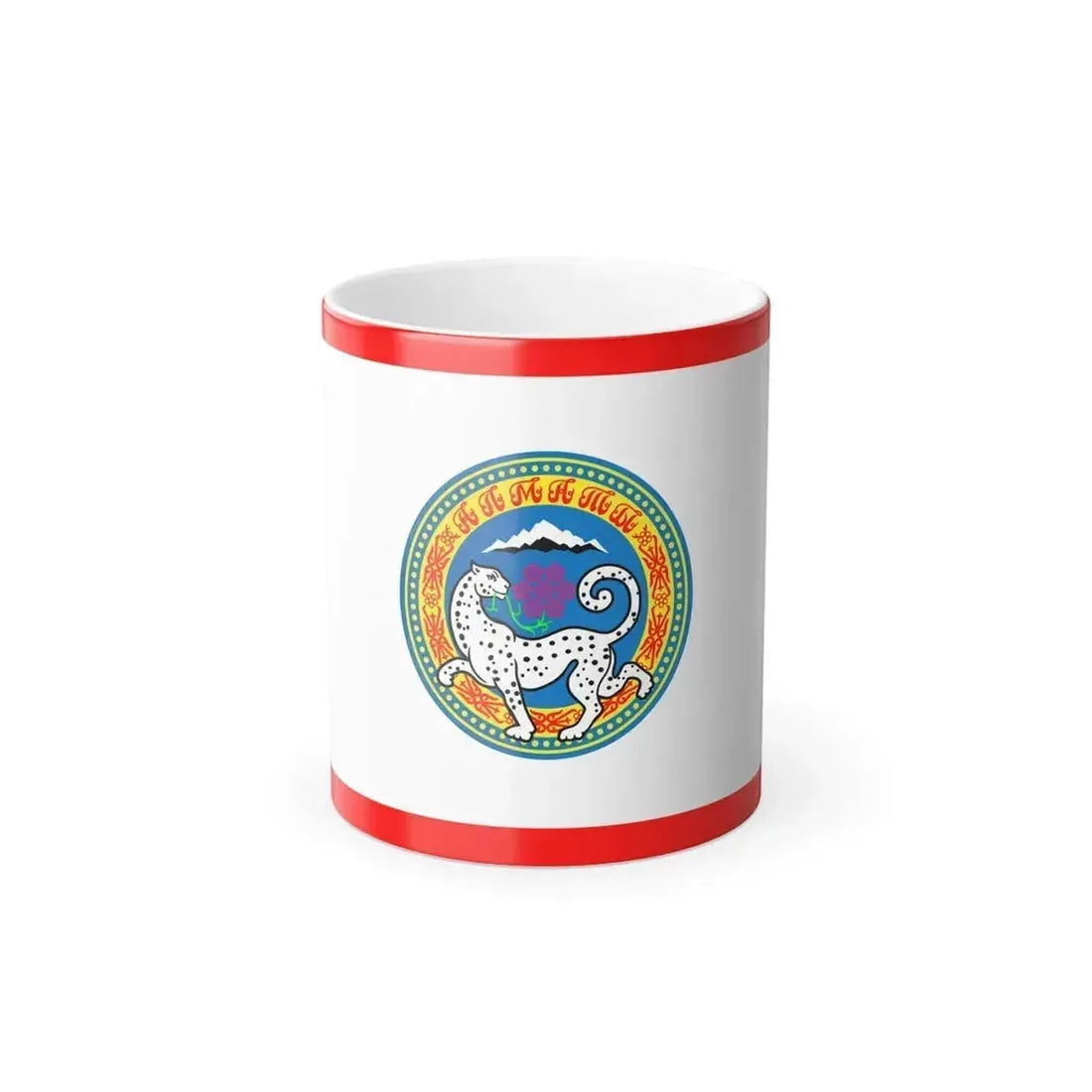 Flag of Almaty Kazakhstan - Color Changing Coffee Mug 11oz - Go Mug Yourself