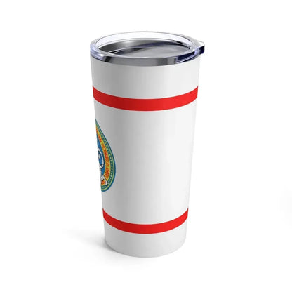 Flag of Almaty Kazakhstan - Tumbler 20oz - Go Mug Yourself
