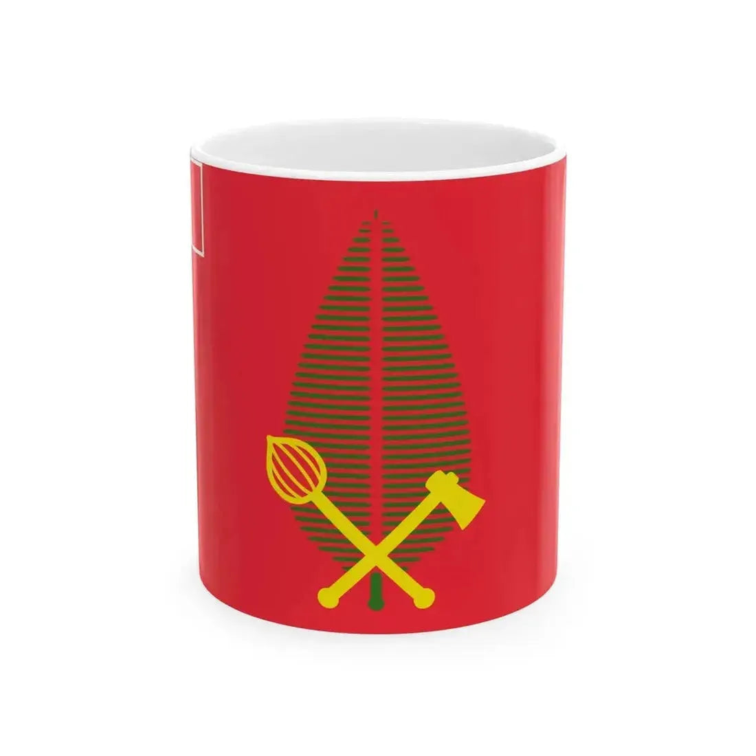 Flag of Alo 1976-2020 (France) White Coffee Mug 11oz - Go Mug Yourself