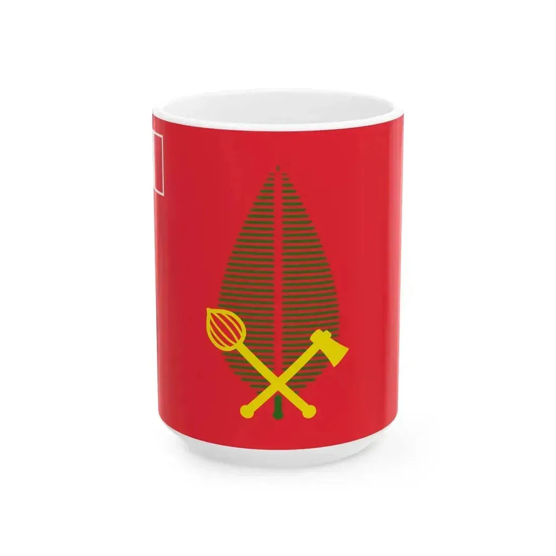 Flag of Alo 1976-2020 (France) White Coffee Mug 15oz - Go Mug Yourself