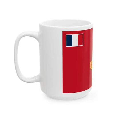 Flag of Alo (France) White Coffee Mug - Go Mug Yourself