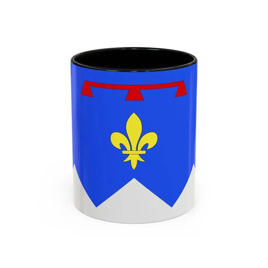Flag of Alpes de Haute Provence France 2 - Accent Coffee Mug 11oz Black - Go Mug Yourself