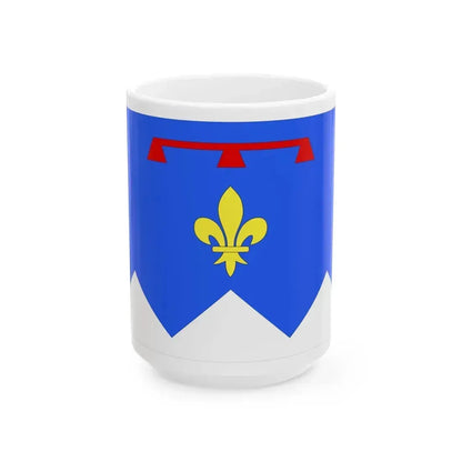 Flag of Alpes de Haute Provence France 2 - White Coffee Mug 15oz - Go Mug Yourself