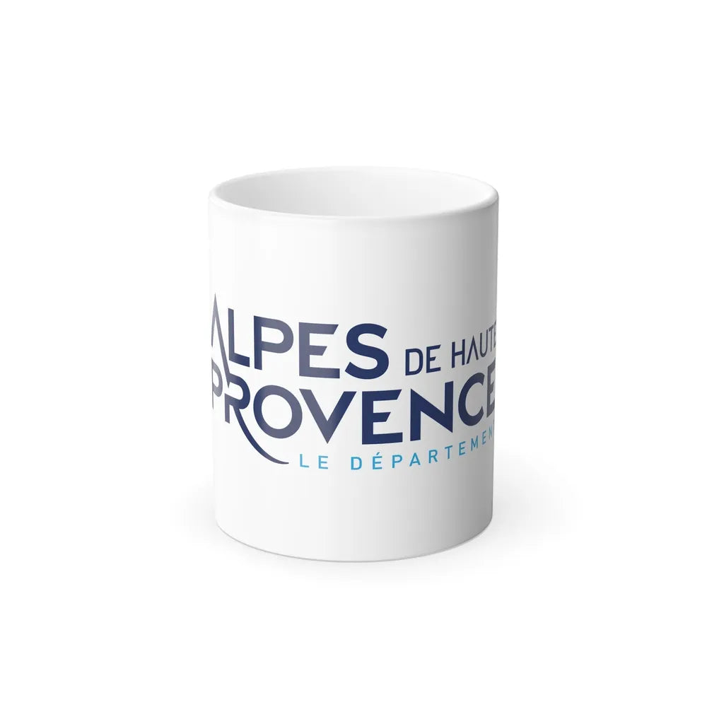 Flag of Alpes de Haute Provence France - Color Changing Mug 11oz-11oz-Go Mug Yourself