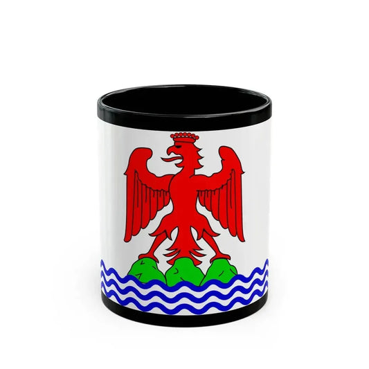 Flag of Alpes Maritimes France 2 - Black Coffee Mug 11oz - Go Mug Yourself