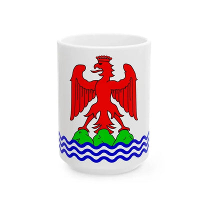 Flag of Alpes Maritimes France 2 - White Coffee Mug 15oz - Go Mug Yourself