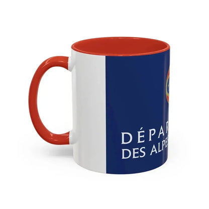 Flag of Alpes Maritimes France - Accent Coffee Mug - Go Mug Yourself