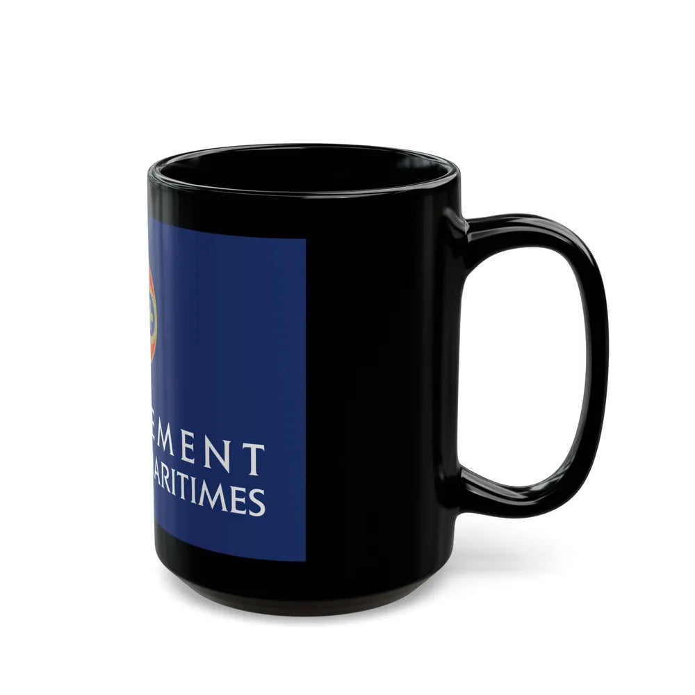 Flag of Alpes Maritimes France - Black Coffee Mug-Go Mug Yourself