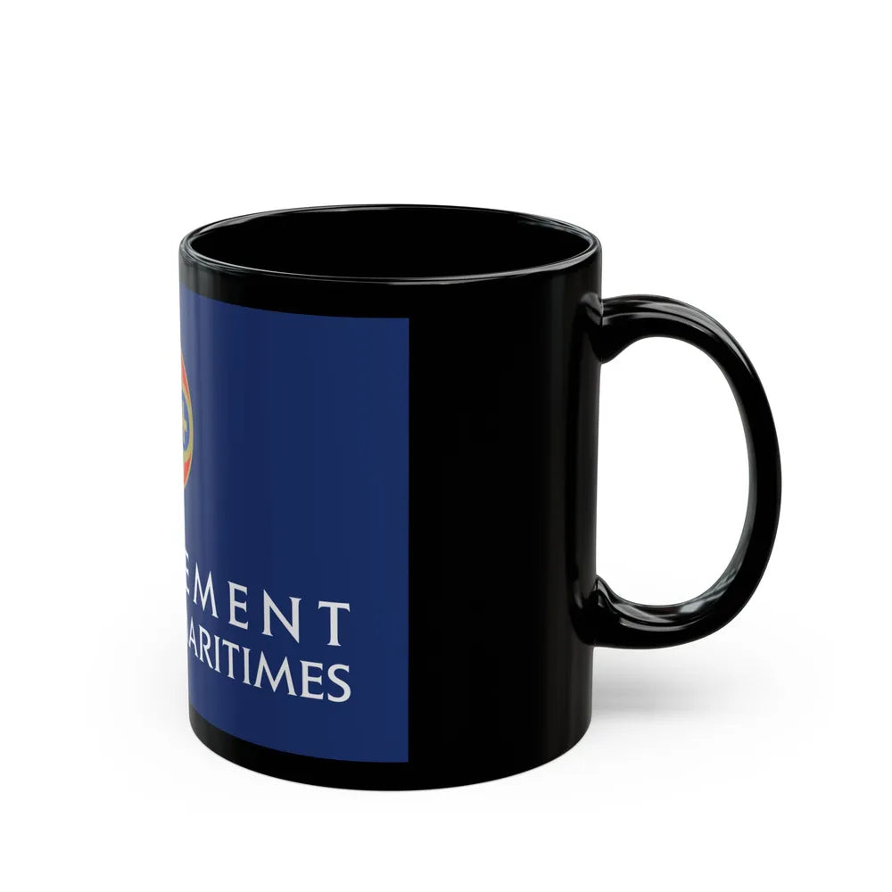 Flag of Alpes Maritimes France - Black Coffee Mug-Go Mug Yourself