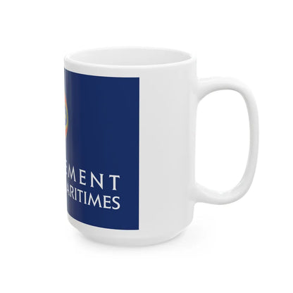 Flag of Alpes Maritimes France - White Coffee Mug-Go Mug Yourself