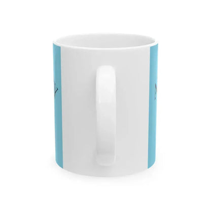 Flag of Alpine County California (United States) White Coffee Mug - Go Mug Yourself