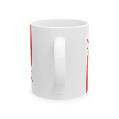 Flag of Alsace (Belgium) White Coffee Mug - Go Mug Yourself