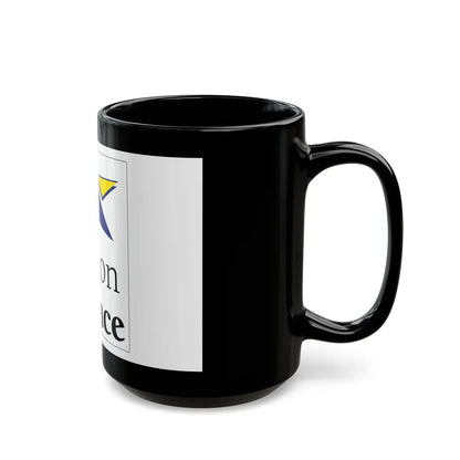 Flag of Alsace France 2 - Black Coffee Mug-Go Mug Yourself