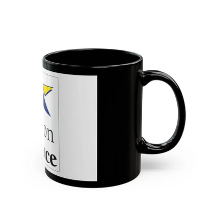 Flag of Alsace France 2 - Black Coffee Mug-Go Mug Yourself