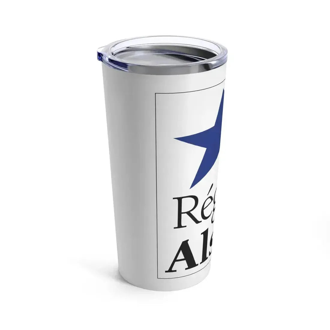 Flag of Alsace France 2 - Tumbler 20oz - Go Mug Yourself