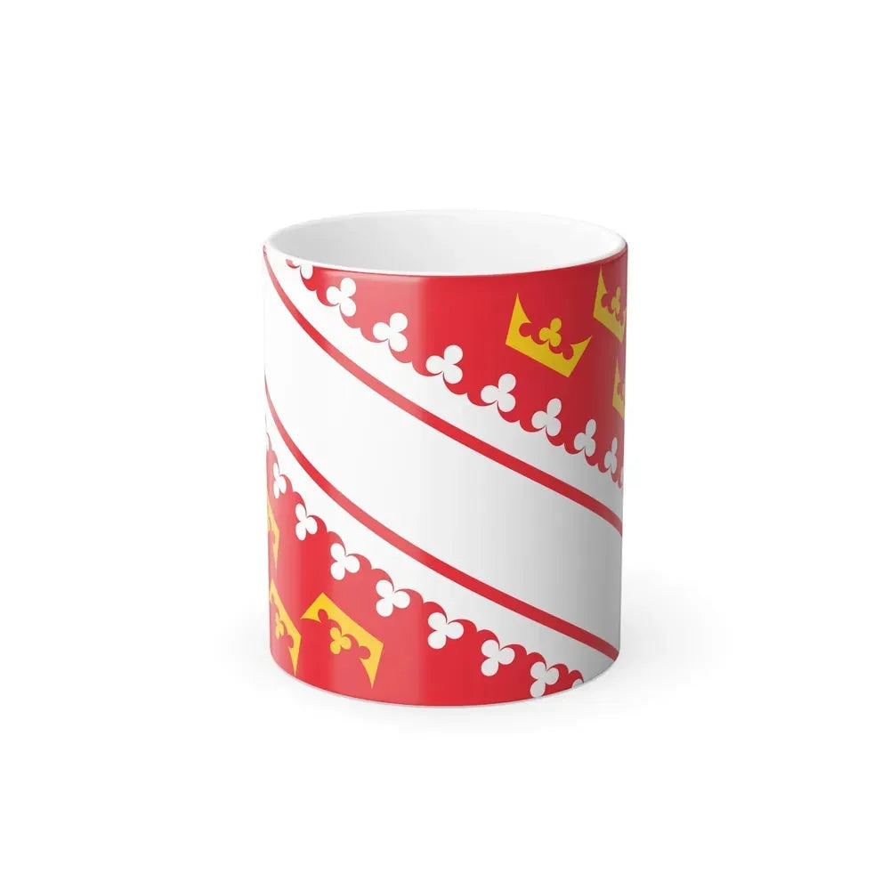 Flag of Alsace France - Color Changing Coffee Mug 11oz - Go Mug Yourself