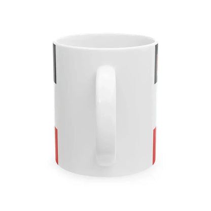 Flag of Alsace-Lorraine 1891-1918 (Germany) White Coffee Mug - Go Mug Yourself