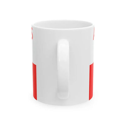 Flag of Alsip Illinois (United States) White Coffee Mug - Go Mug Yourself
