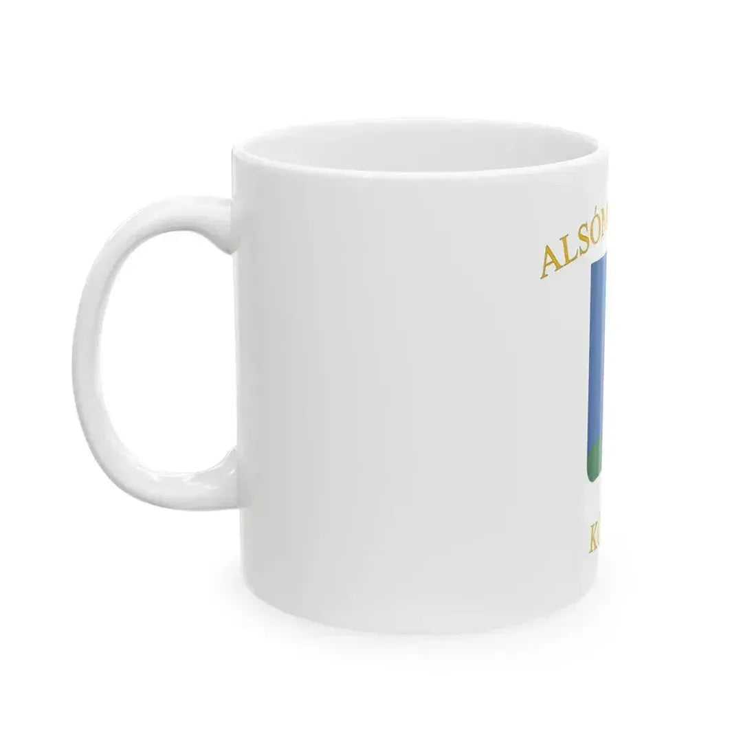Flag of Alsomocsolad (Hungary) White Coffee Mug - Go Mug Yourself