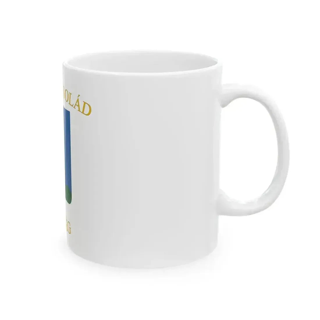 Flag of Alsomocsolad (Hungary) White Coffee Mug - Go Mug Yourself
