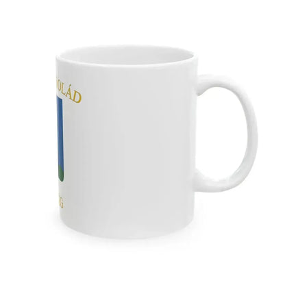 Flag of Alsomocsolad (Hungary) White Coffee Mug - Go Mug Yourself