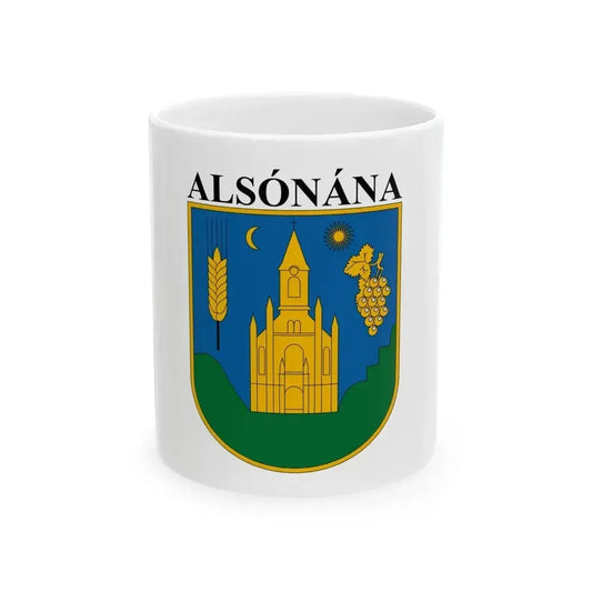 Flag of Alsonana (Hungary) White Coffee Mug 11oz - Go Mug Yourself