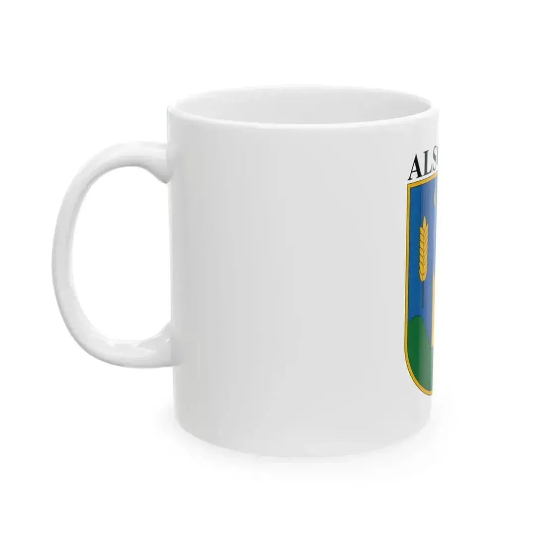 Flag of Alsonana (Hungary) White Coffee Mug - Go Mug Yourself