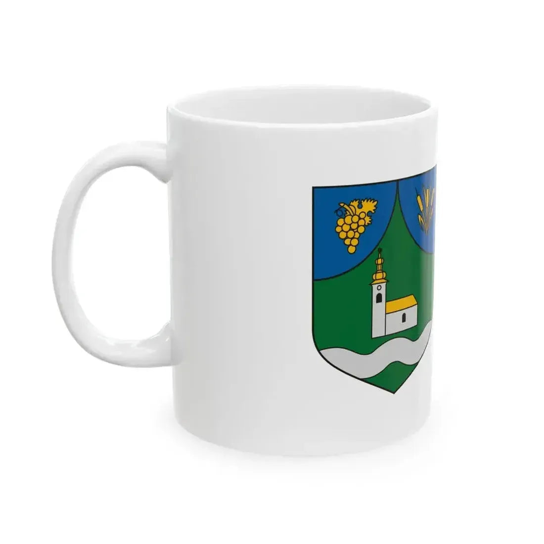 Flag of Alsonyek (Hungary) White Coffee Mug - Go Mug Yourself