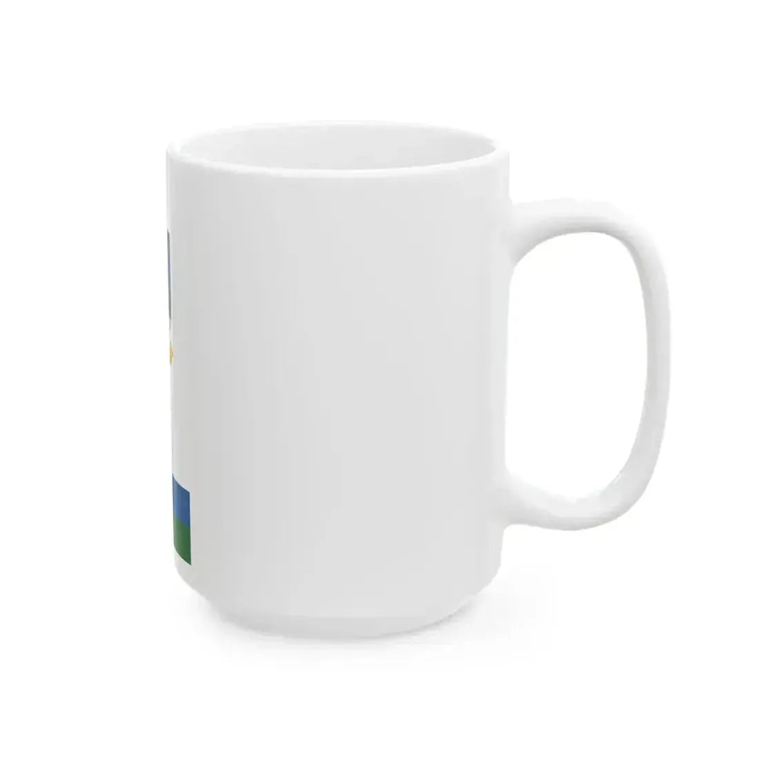 Flag of Alsonyek vertical (Hungary) White Coffee Mug - Go Mug Yourself