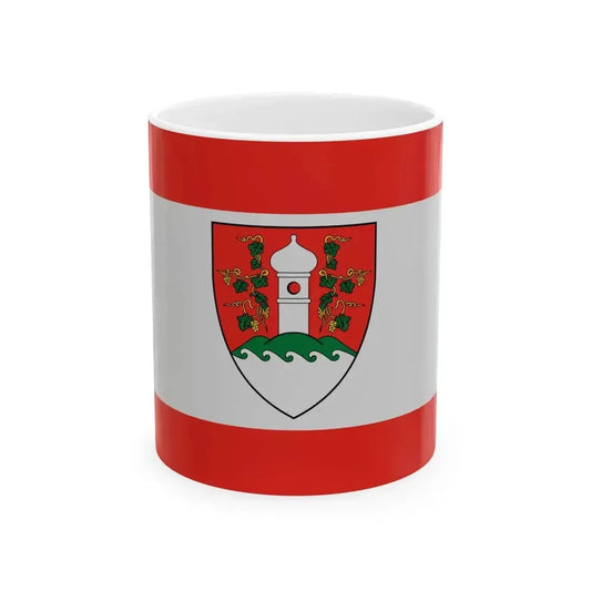 Flag of Alsoors (Hungary) White Coffee Mug 11oz - Go Mug Yourself