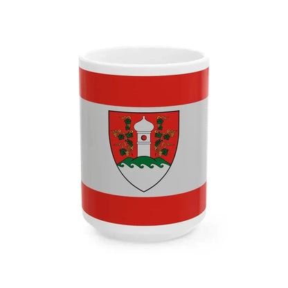 Flag of Alsoors (Hungary) White Coffee Mug 15oz - Go Mug Yourself