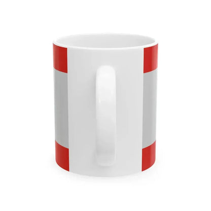 Flag of Alsoors (Hungary) White Coffee Mug - Go Mug Yourself