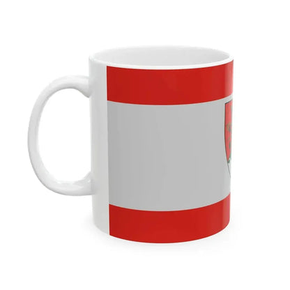 Flag of Alsoors (Hungary) White Coffee Mug - Go Mug Yourself