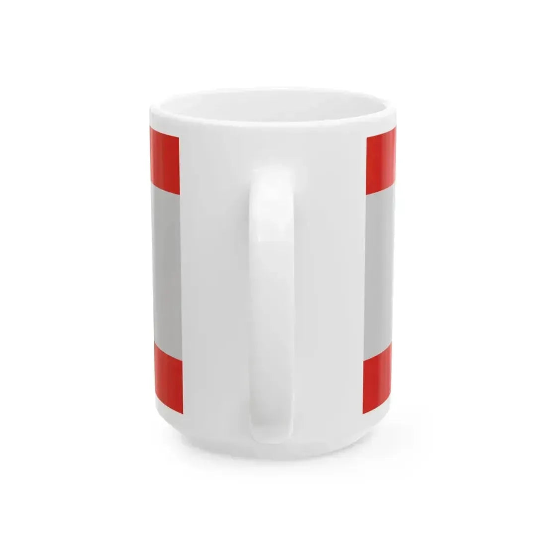 Flag of Alsoors (Hungary) White Coffee Mug - Go Mug Yourself