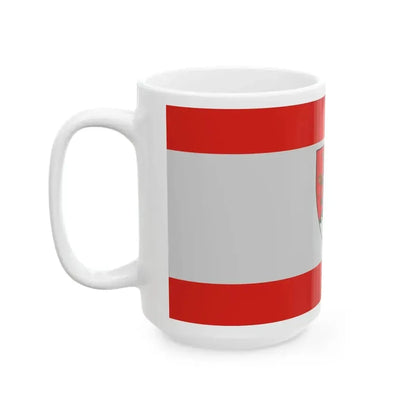 Flag of Alsoors (Hungary) White Coffee Mug - Go Mug Yourself