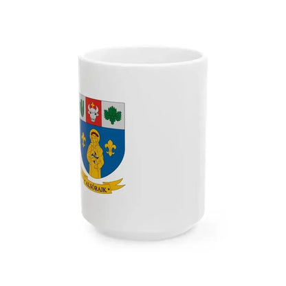 Flag of Alsorajk (Hungary) White Coffee Mug 15oz - Go Mug Yourself