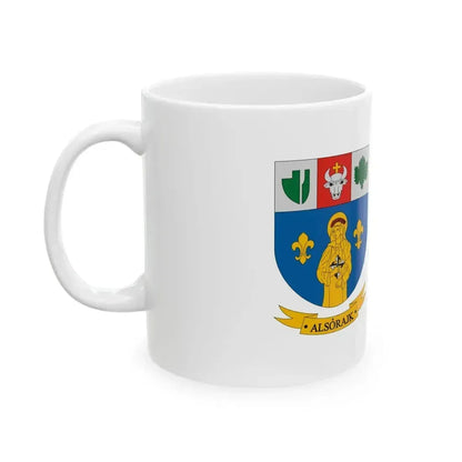 Flag of Alsorajk (Hungary) White Coffee Mug - Go Mug Yourself