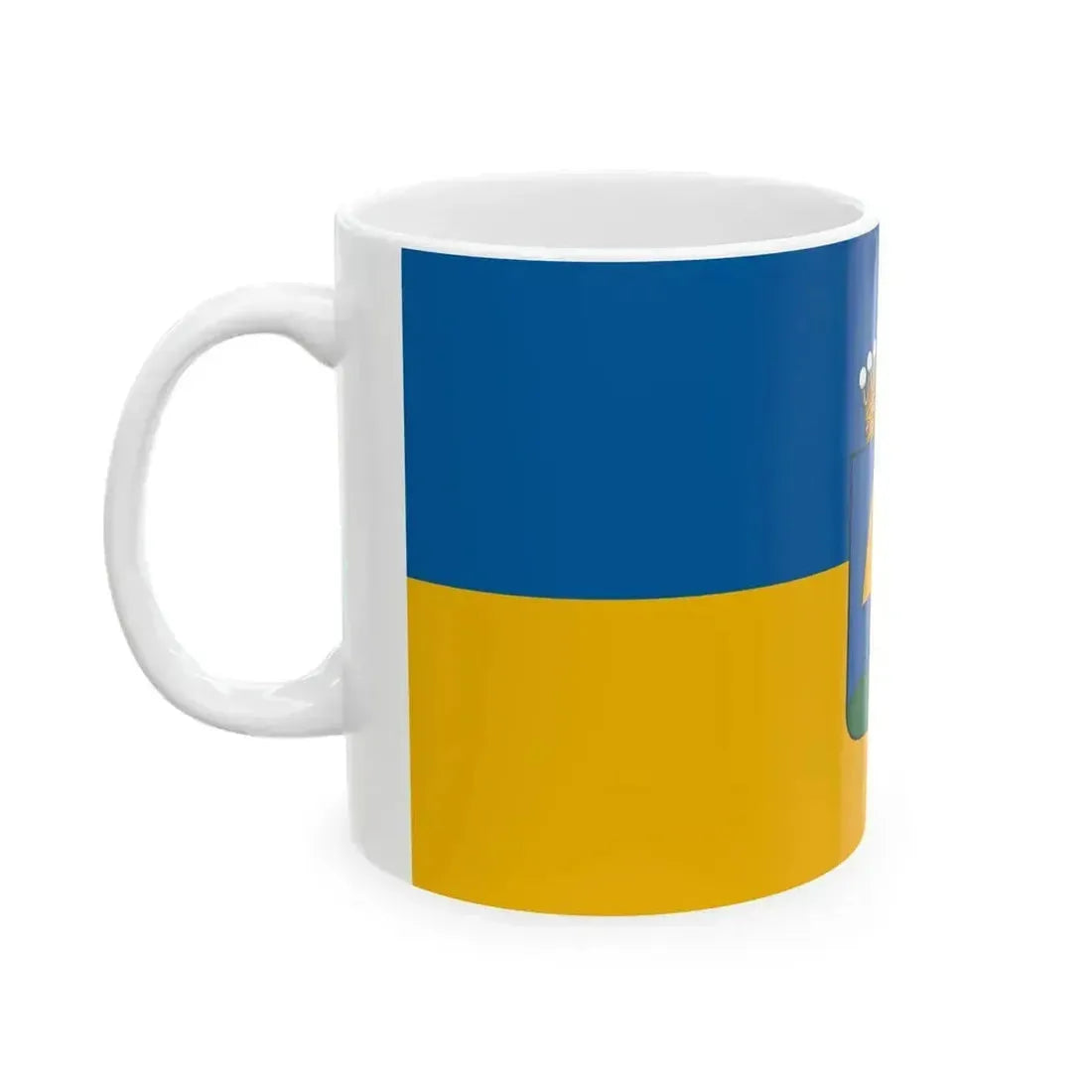 Flag of Alsoszolnok (Hungary) White Coffee Mug - Go Mug Yourself