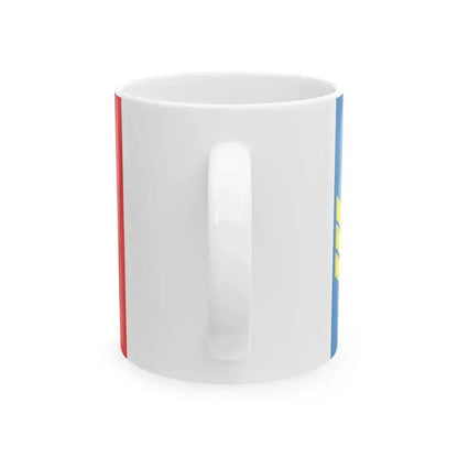 Flag of Altai Krai Latest version (Russia) White Coffee Mug - Go Mug Yourself