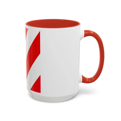Flag of Altdorf Uri Switzerland - Accent Coffee Mug - Go Mug Yourself