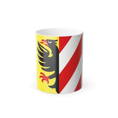 Flag of Altdorf Uri Switzerland - Color Changing Coffee Mug-11oz-Go Mug Yourself