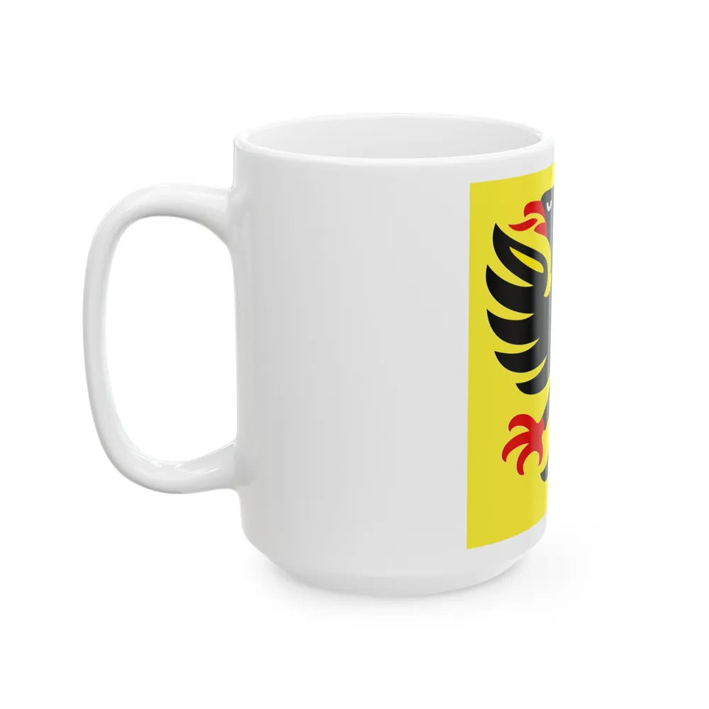 Flag of Altdorf Uri Switzerland - White Coffee Mug-Go Mug Yourself