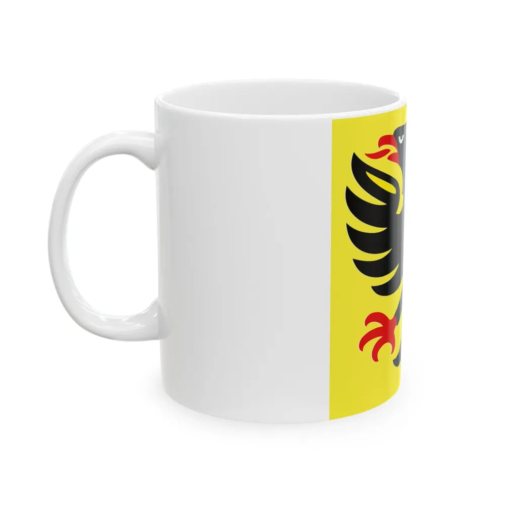 Flag of Altdorf Uri Switzerland - White Coffee Mug-Go Mug Yourself