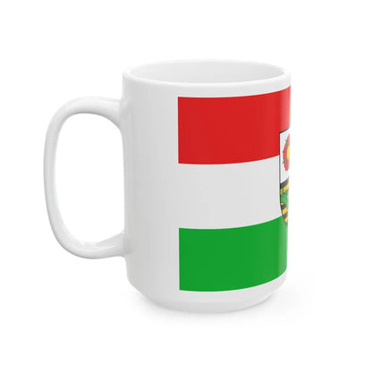 Flag of Altenburger Land Germany - White Coffee Mug-Go Mug Yourself